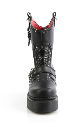 demonia rebel-56 boots front view