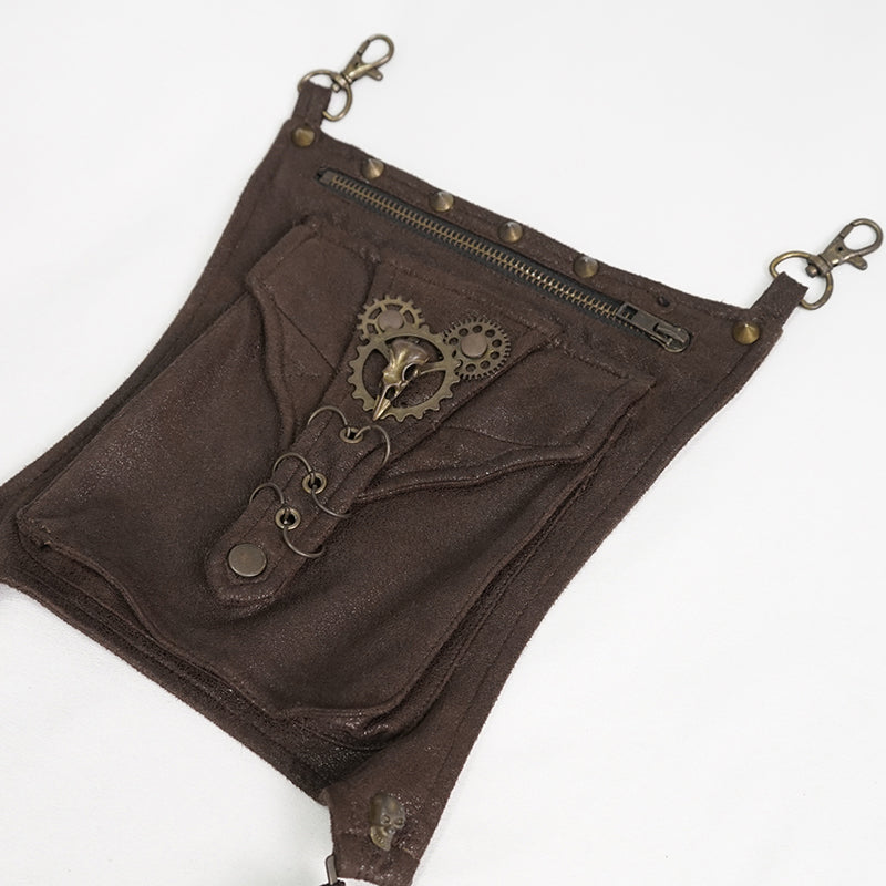 detachable bag with gear details