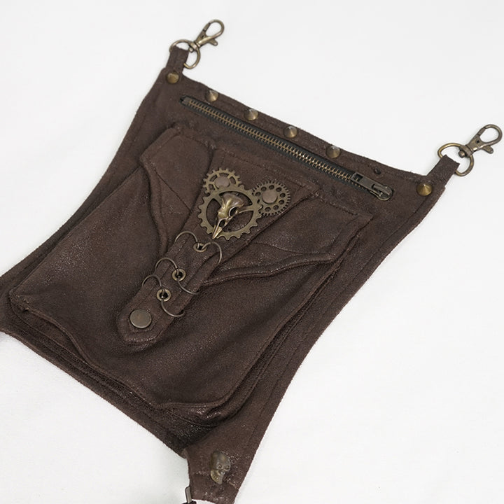detachable bag with gear details