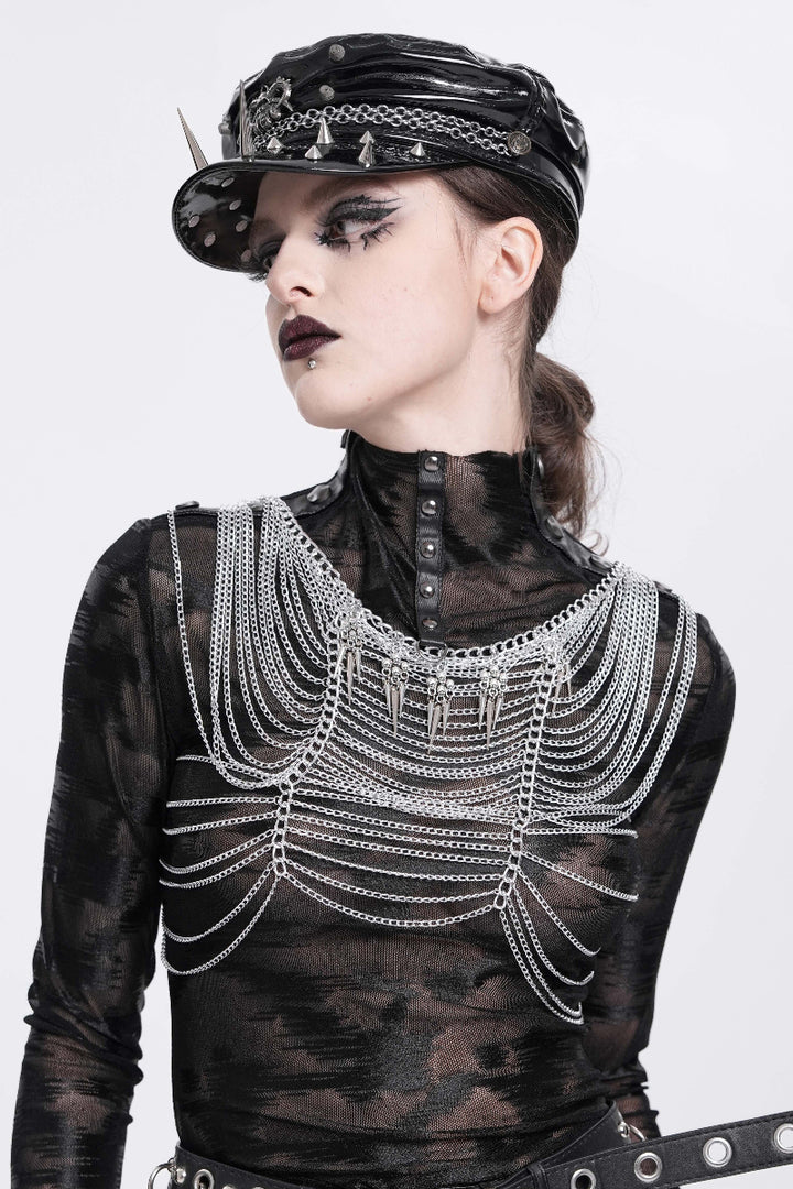 Witch Bride of the Underworld – Convertible Chain Shroud