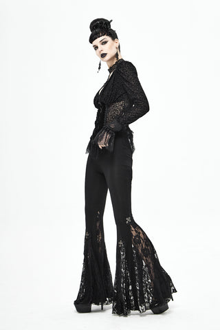 Cathedral Rose Flare Pants
