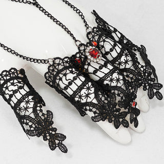 Iris- Gothic Lace Claw Glove (One Hand)