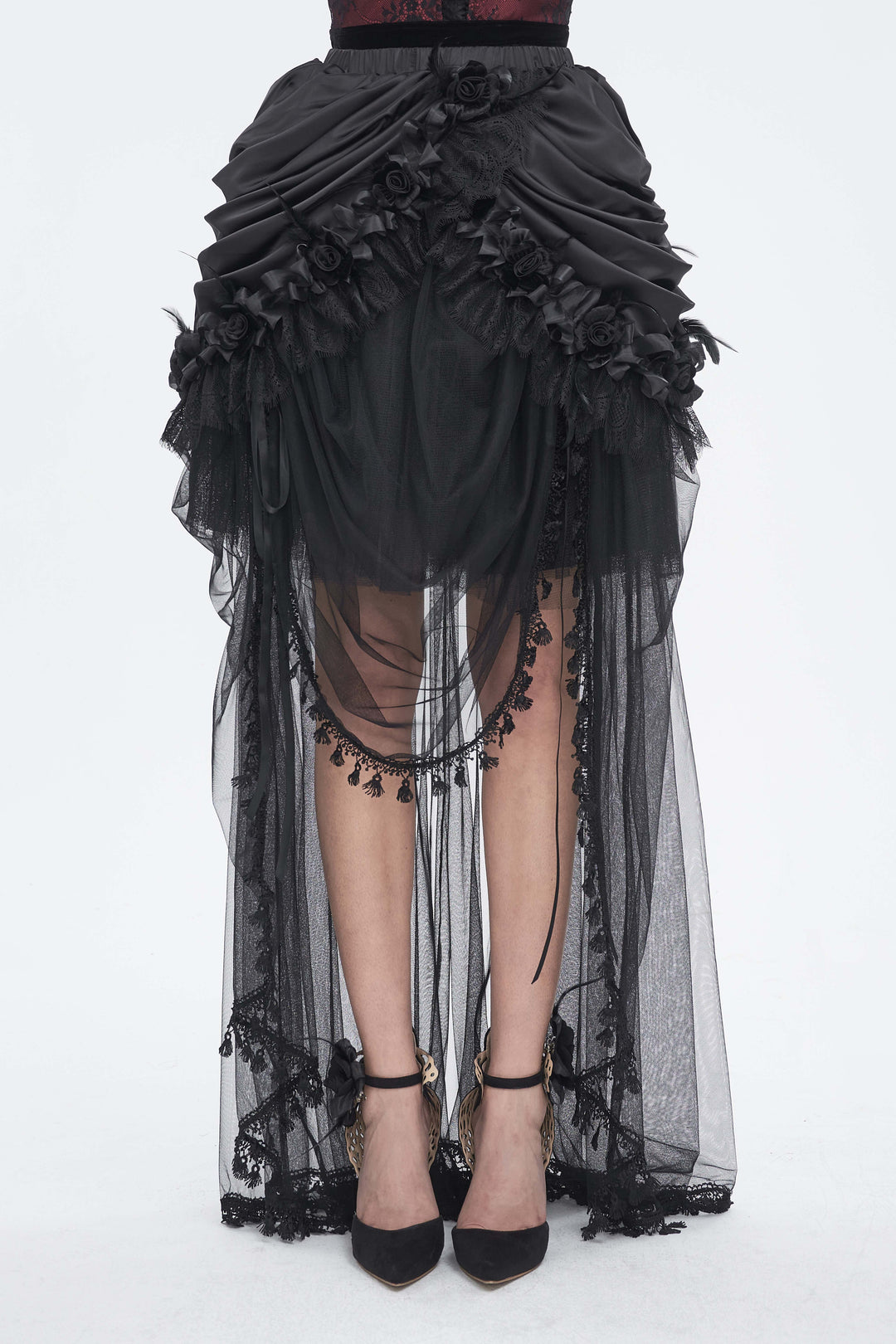 Dark Blossom Masquerade Skirt