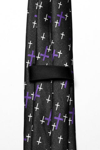Dark Omen Cross Tie - Unisex