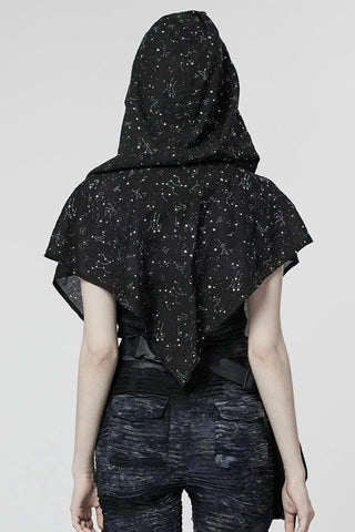 Moonlit Enchantress Hooded Scarf