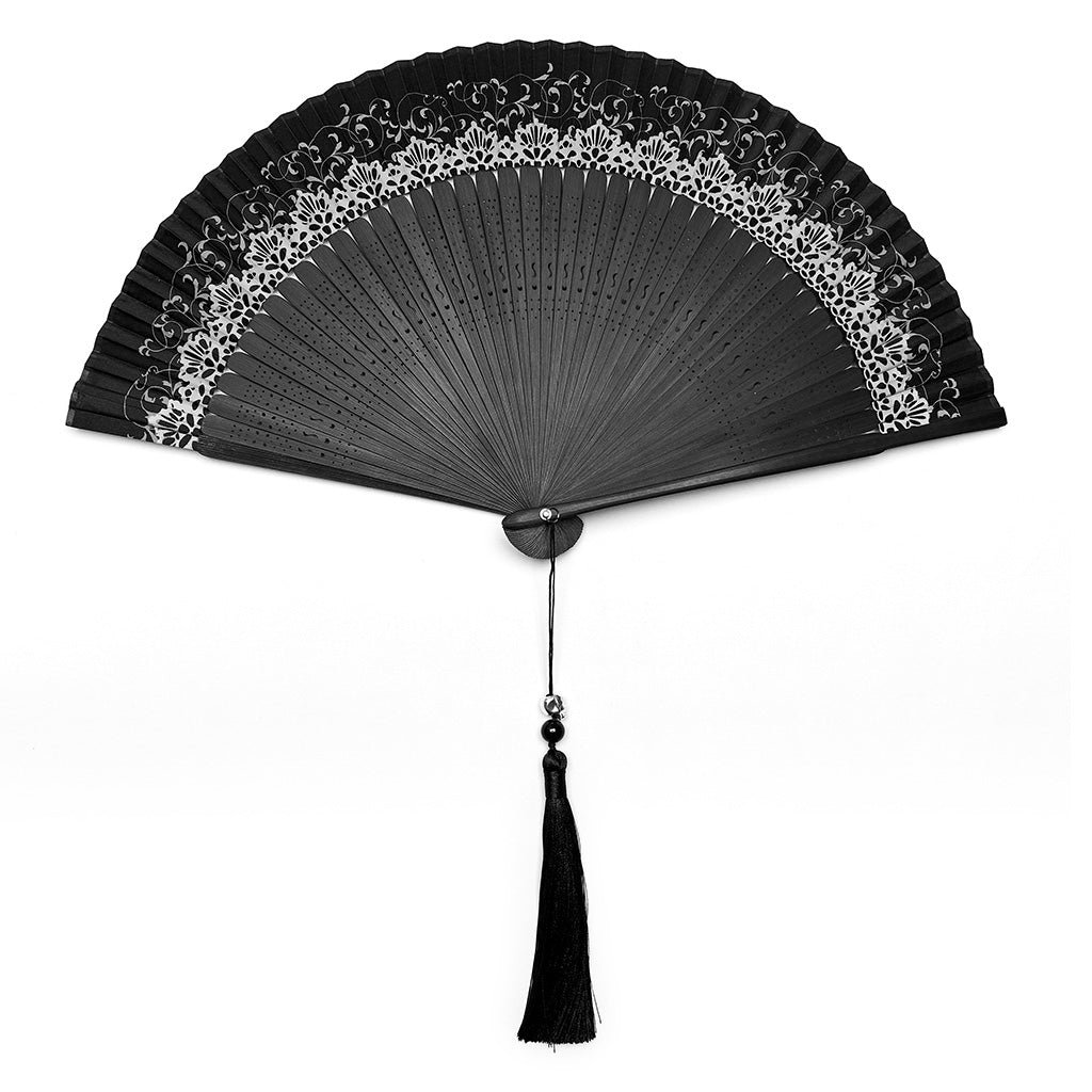 gothic style folding fan