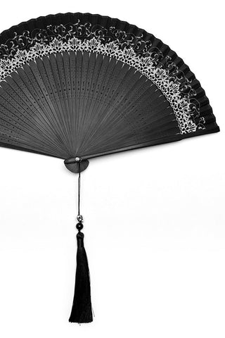 gothic style folding fan