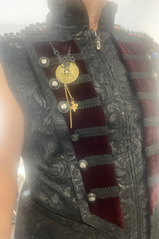 Alice in wonderland brooch