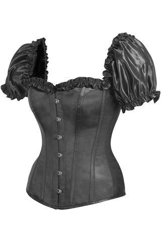 Lady Blackthorn's Satin Corset Top