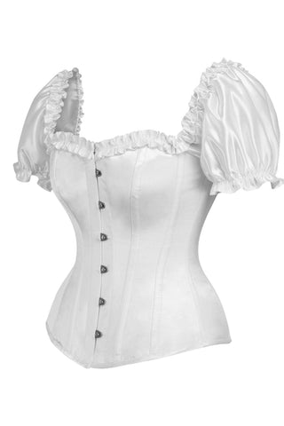 Lady Blackthorn's Satin Corset Top