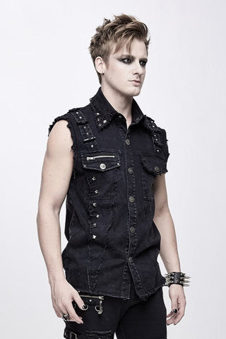 modern punk men's top