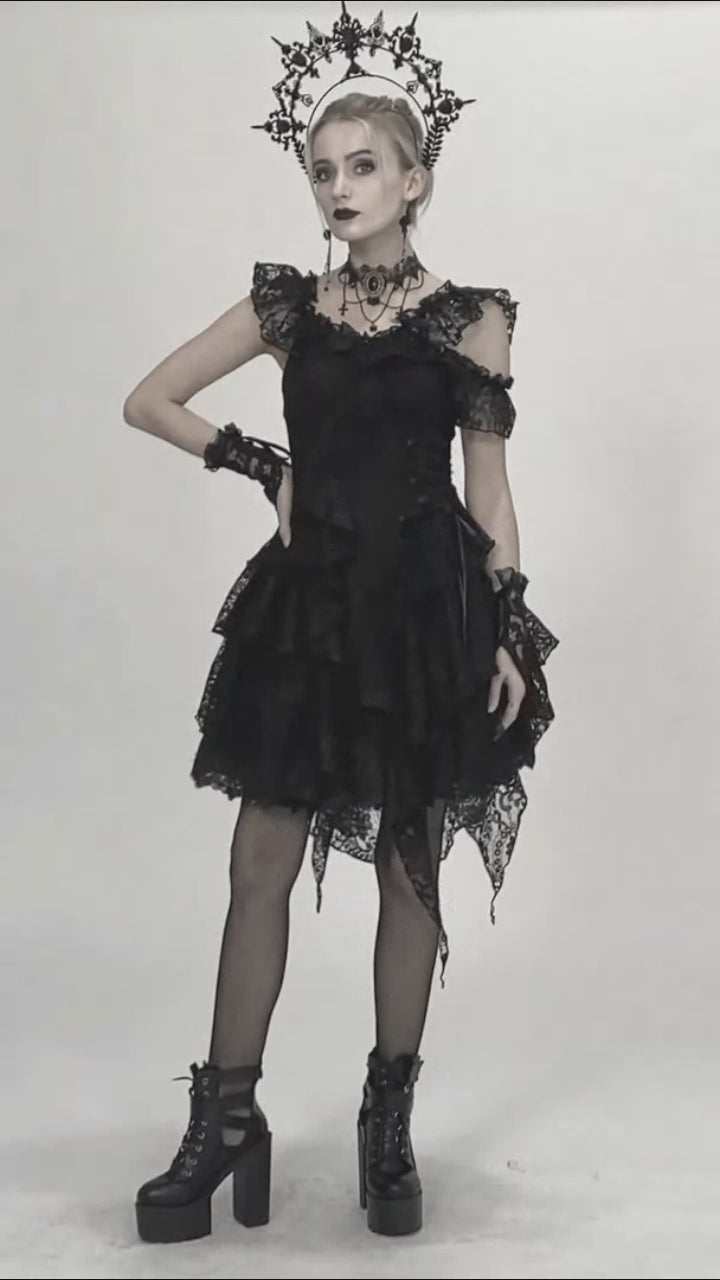 dark in love dw466 blck dress how it moves in videoshowdown