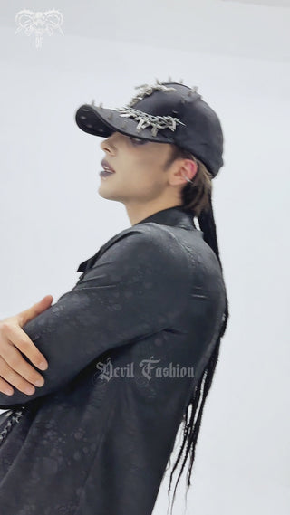 dark in love as263 skull horn cap video