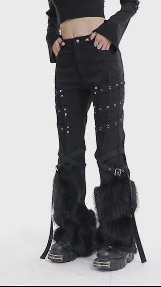 video is showing punk rave wk-526 pants on model 