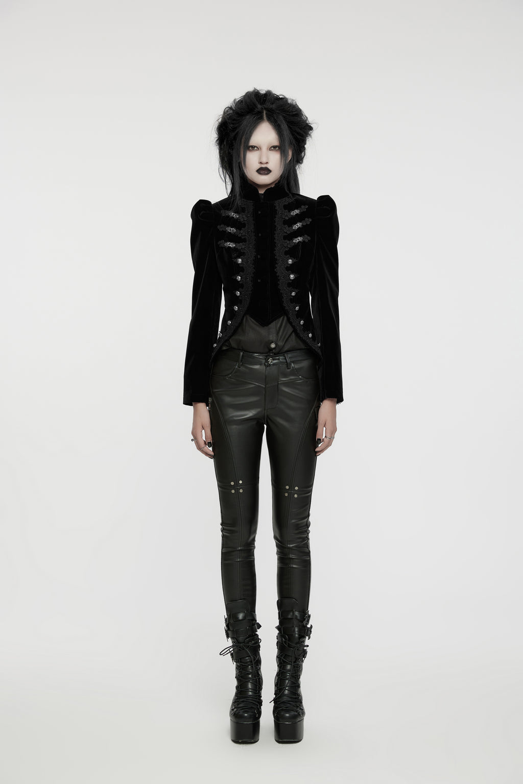 punk rave wy-1637 video showing the jacket