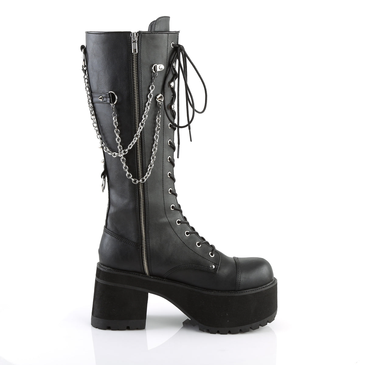 Punk platform boots hotsell