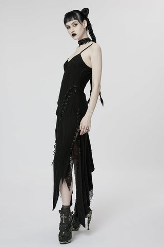 Ritual Lace Asymmetric Dress