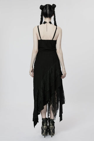 Ritual Lace Asymmetric Dress