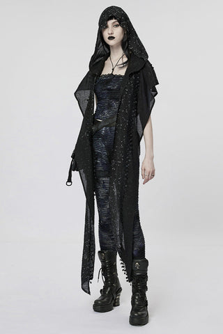 Moonlit Enchantress Hooded Scarf