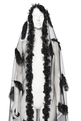 punk rave ws0731 gothic veil