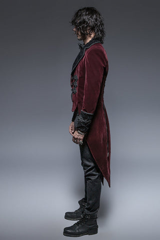 victorian jacket punk rave y-635 side view