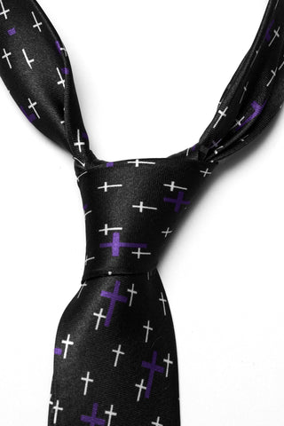 Dark Omen Cross Tie - Unisex