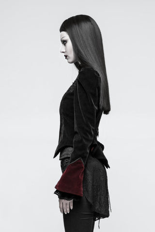 Royal Steampunk Queen Scissor-Tail Jacket