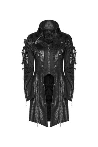 punk rave y-349 cyber goth jacket front view