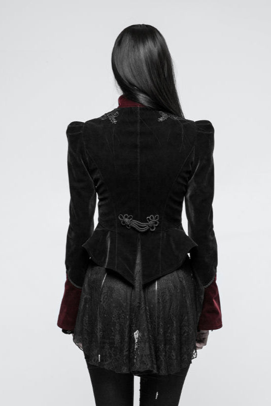 Royal Steampunk Queen Scissor-Tail Jacket