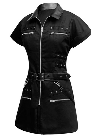 sexy police costume mini dress