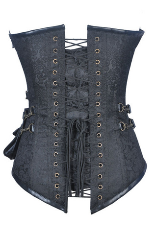 Steampunk Adventurer Light Armor Steel Boned Corset