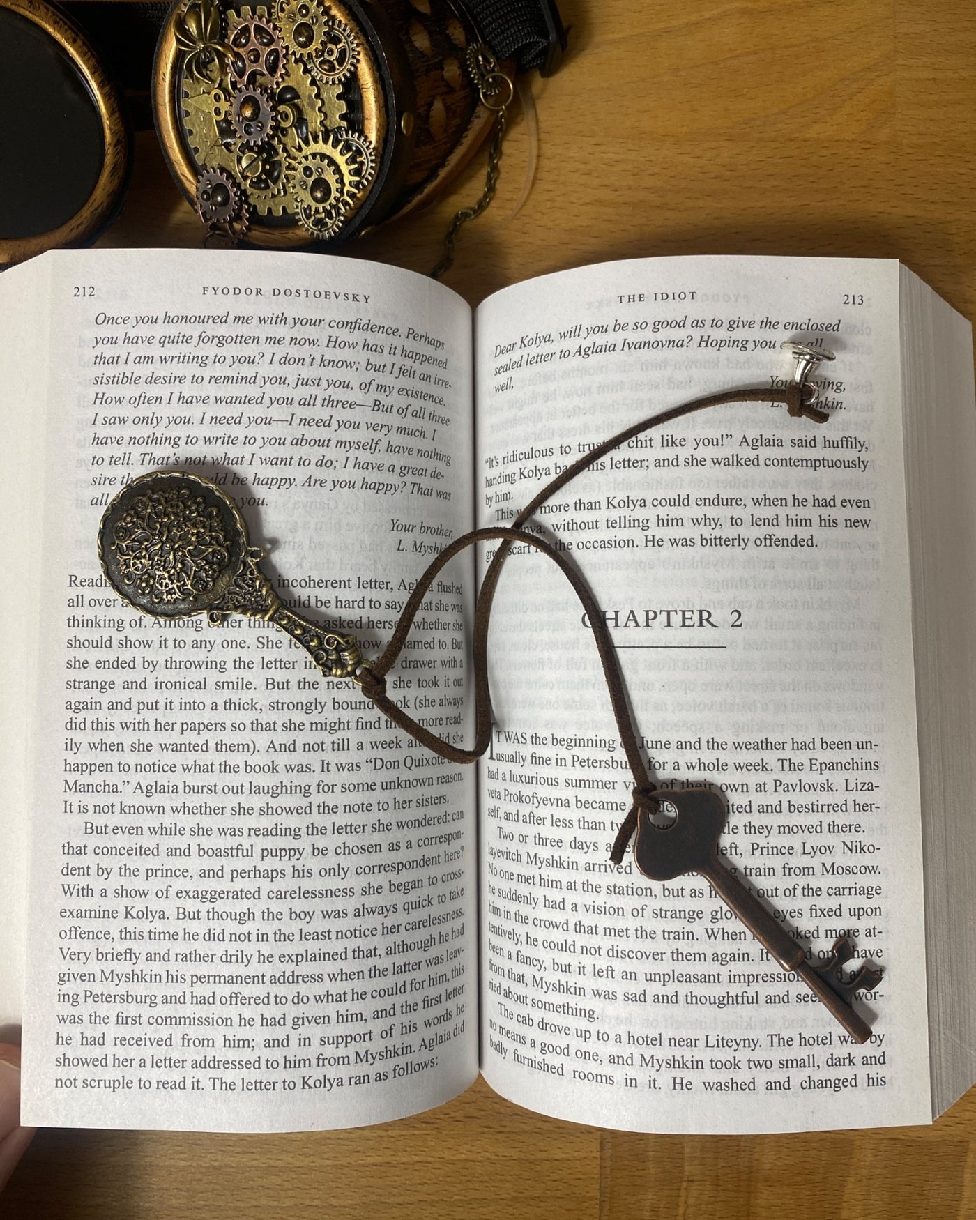 Steampunk Book Mark