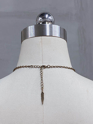 steampunk gear necklace 2