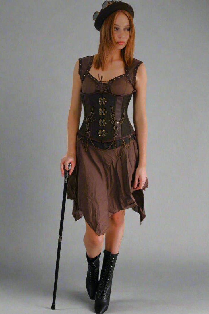 green emerald velvet dress Halloween Gothic Lace Steampunk Dress