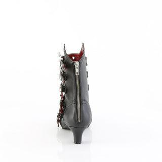 Draculine Bat Buckle Boots