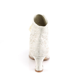 Champaign Victorian Lace-Up Wedding Boots