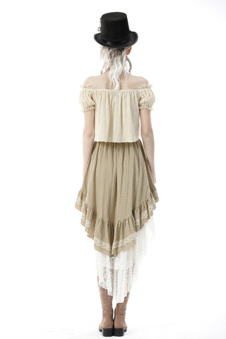 Whispers of Time Tail Skirt