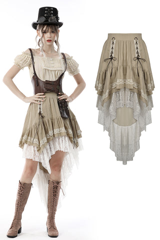 Whispers of Time Tail Skirt