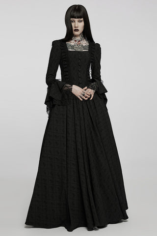 punk rave wq-600witch gothic long dress