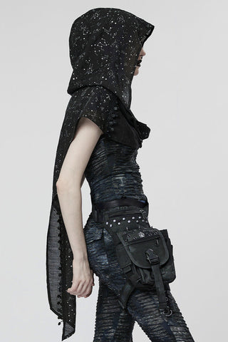 Moonlit Enchantress Hooded Scarf