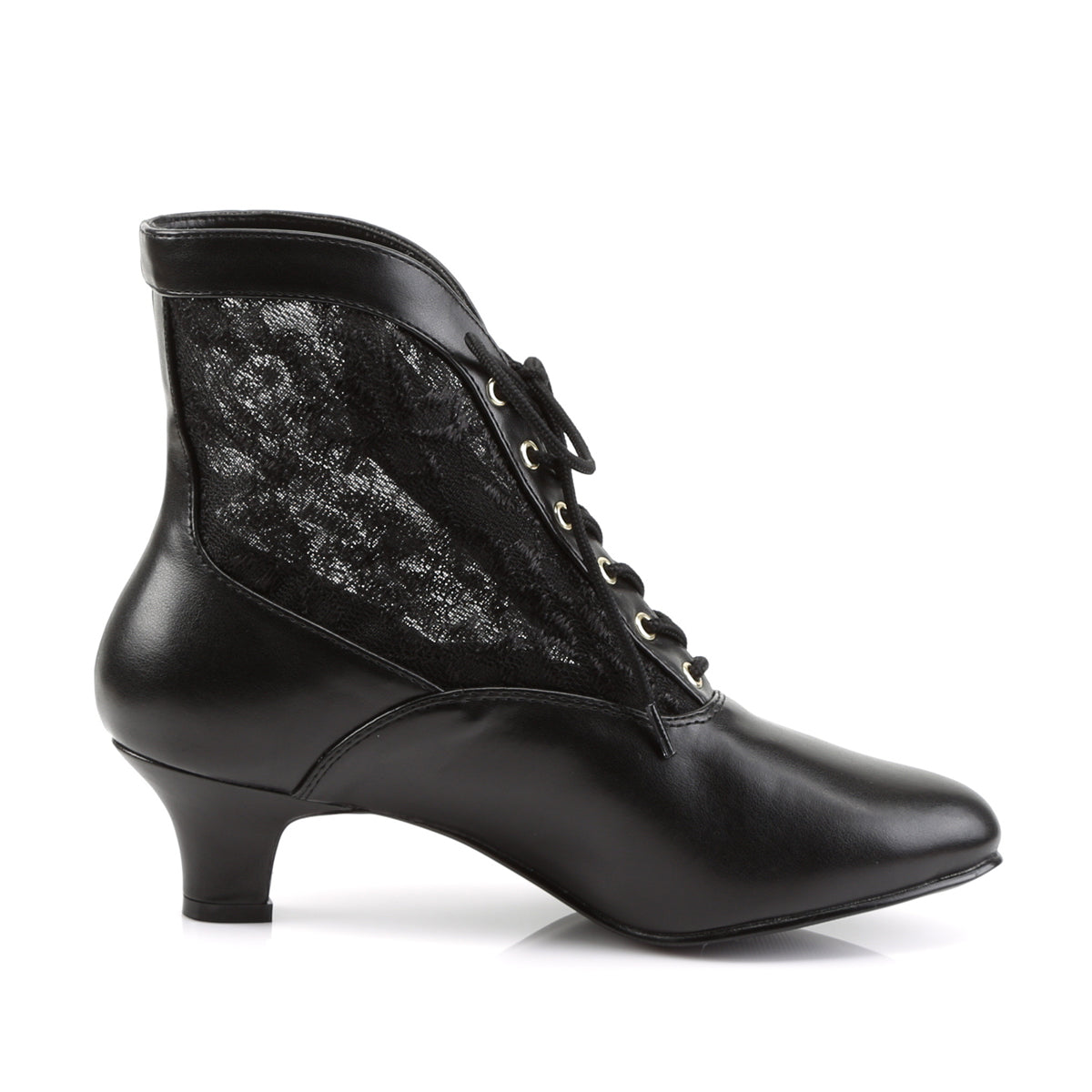 Victorian Ankle Boots Funtasma Dame-05 – OtherWorld Fashion