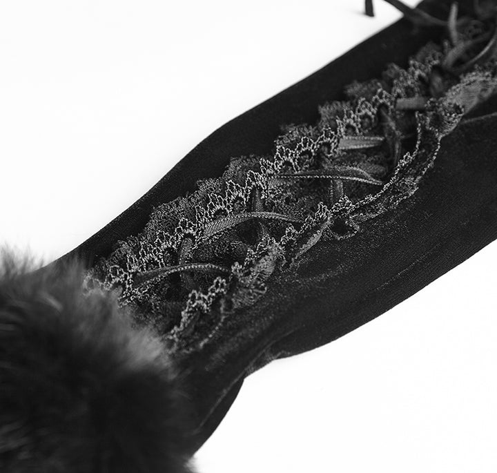 Victorian Fur Gloves