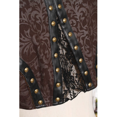 Leather & Lace Steampunk Bolero