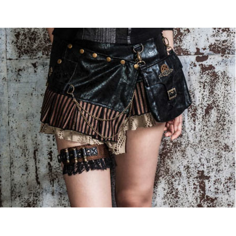 Steampunk Bullet Garter | RQ-BL SP031 OtherWorld Fashion Steampunk Bullet Garter | RQ-BL SP031 OtherWorld Fashion