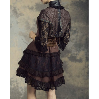 Leather & Lace Steampunk Bolero