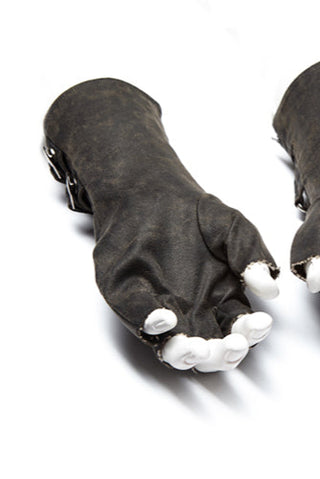 Fingerless Combat Gloves Grey