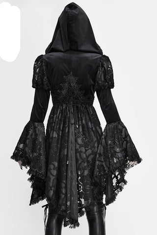 ALEXIA HOODED TAILCOAT