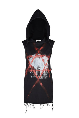 Fringe Dweller Sleeveless Hoodie