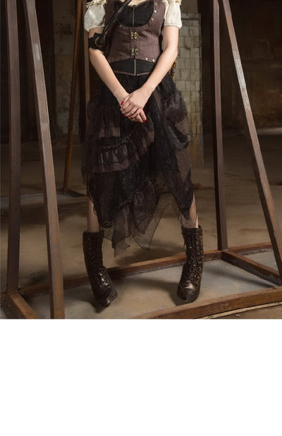 Alexia Steampunk Skirt