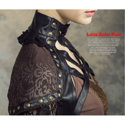 Leather & Lace Steampunk Bolero